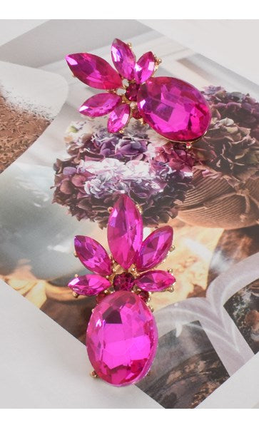 Eva Jewel Drop Earrings