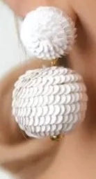 Disco Ball Sequin Earrings