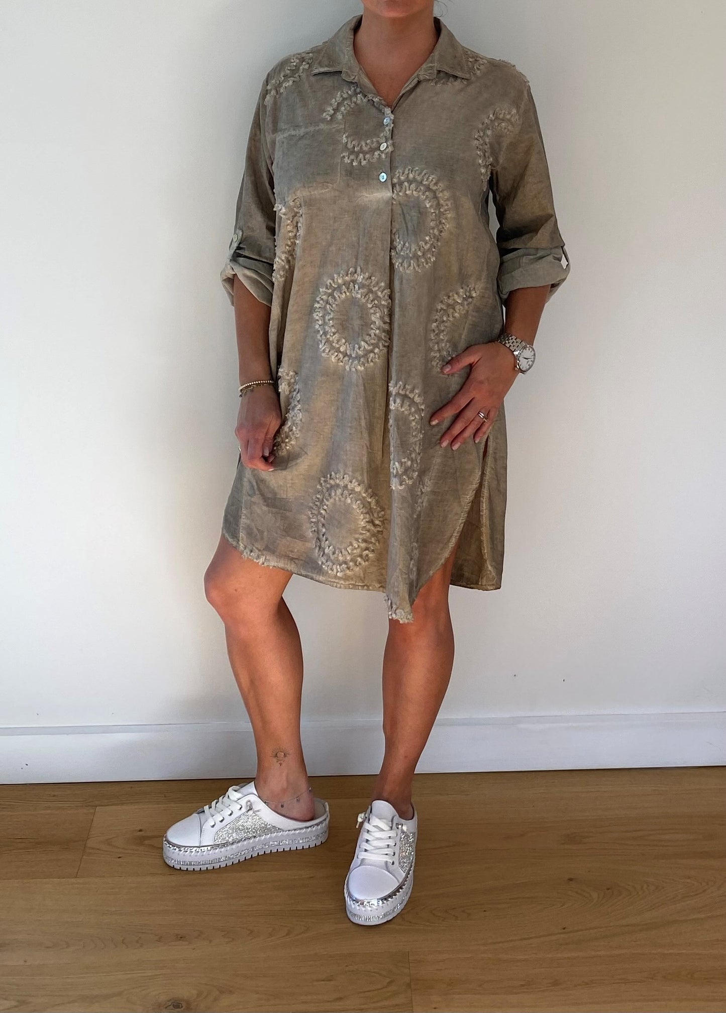Shirt Dress (HA-CL-9182)