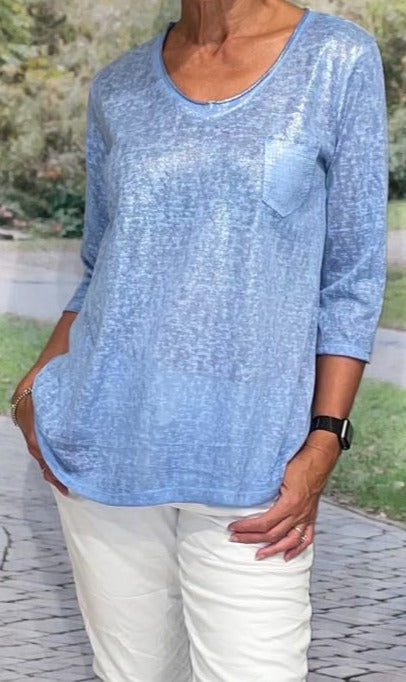 Sequin Pocket Top (LST22-49)