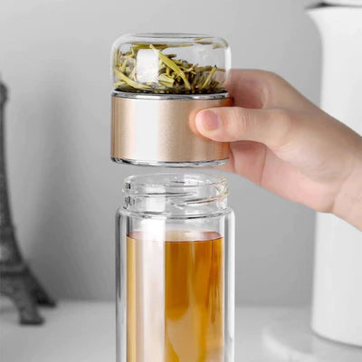 Glass Tea Bottle