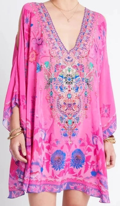 Pink Feeling Kaftan Dress