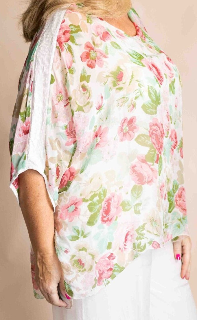 Floral Blouse (8013)