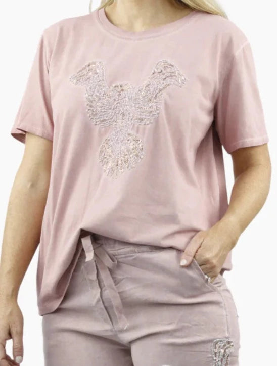 Harmoni Dove Sparkle T Shirt