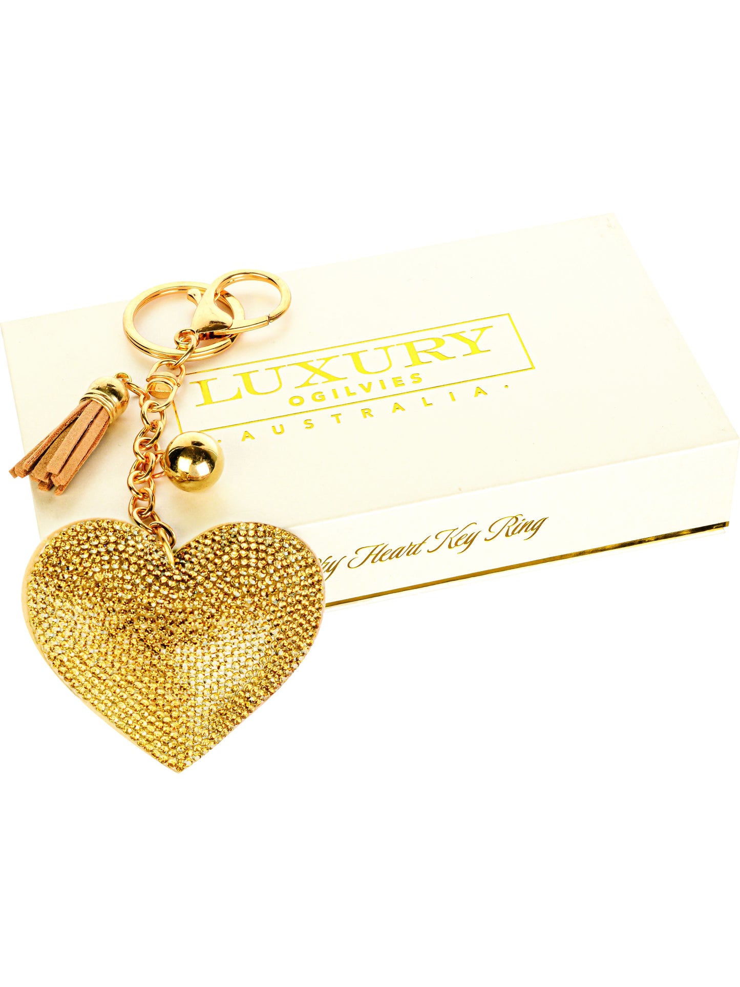 Heart Key Ring (lux/heart)