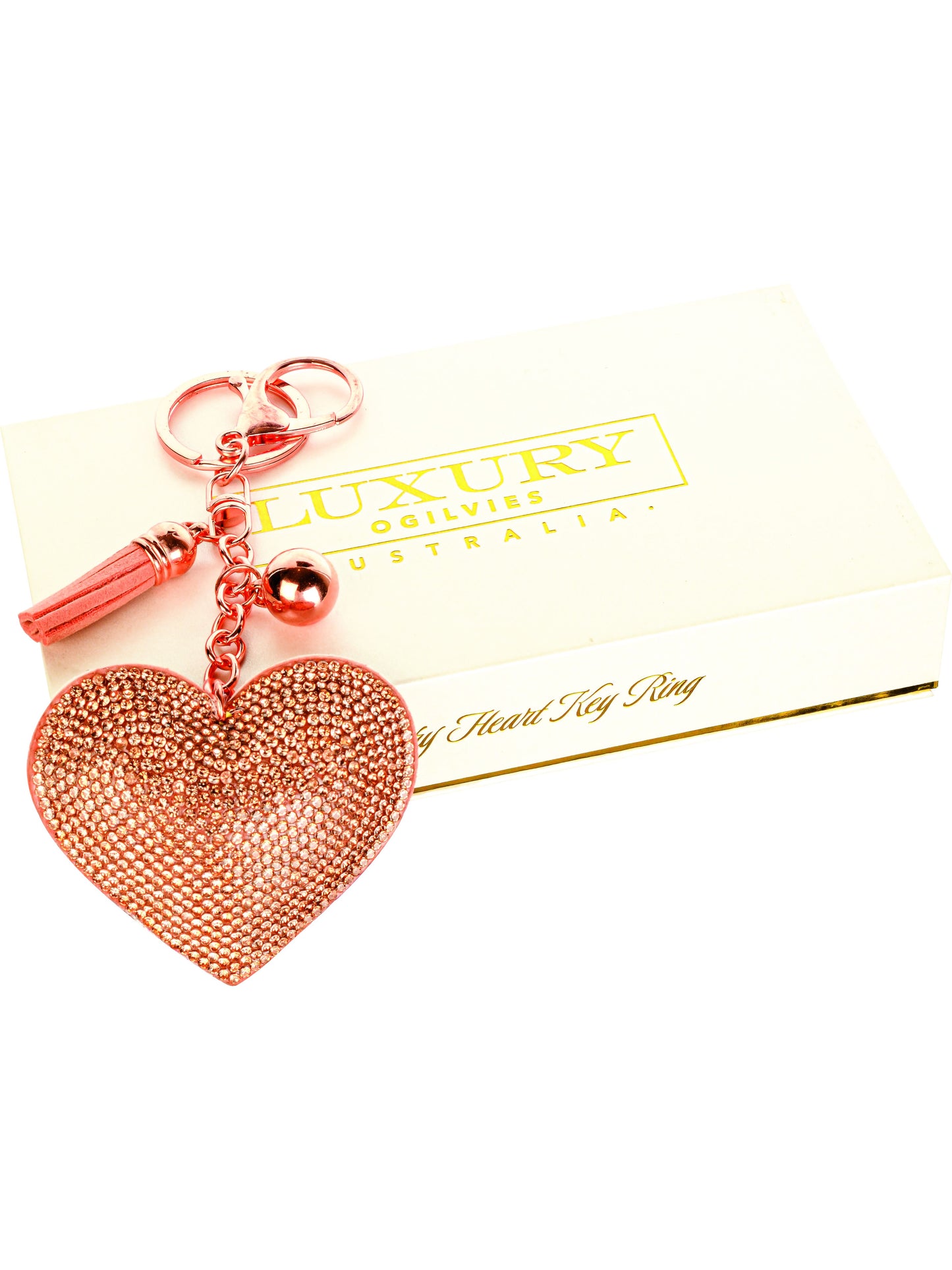 Heart Key Ring (lux/heart)