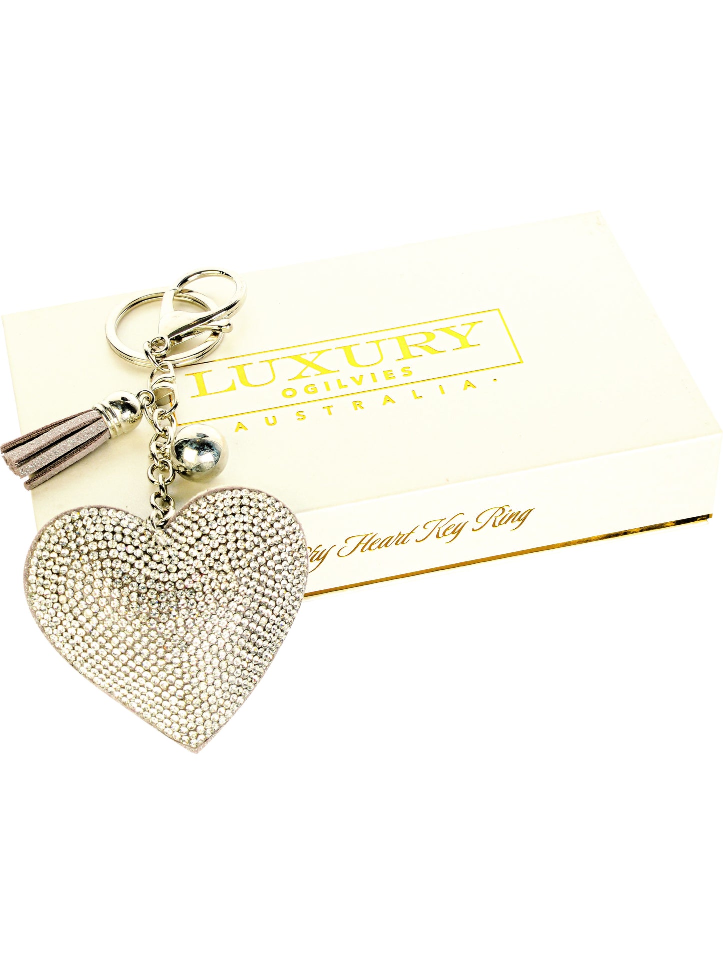 Heart Key Ring (lux/heart)