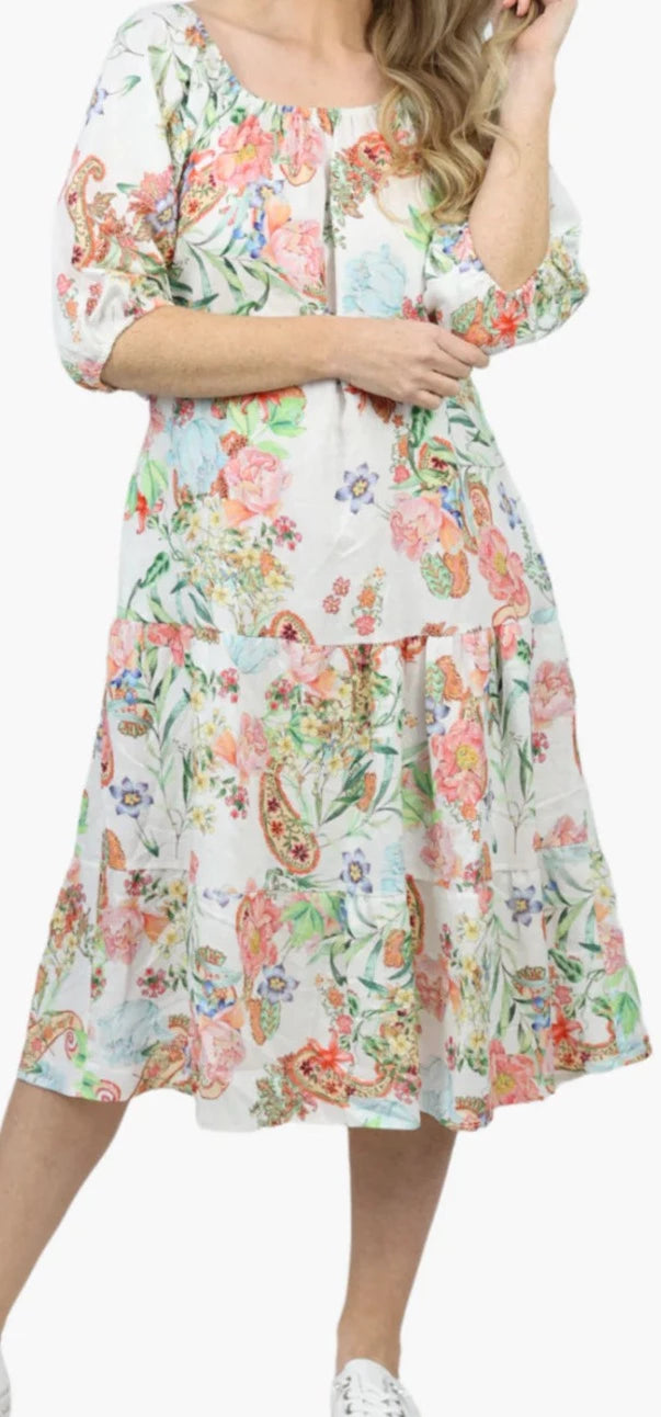 Vogue Floral Dress