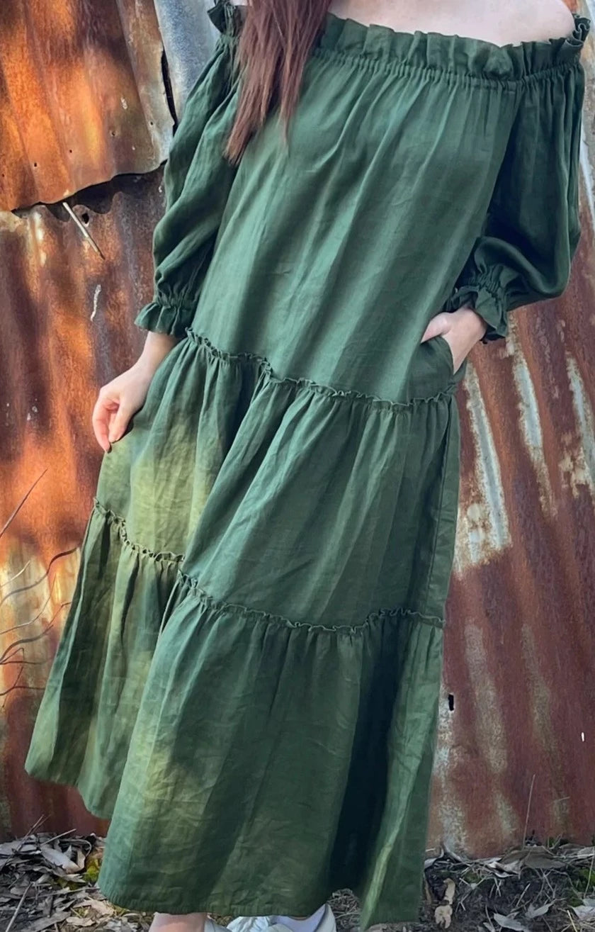 Valentina Ruffle Dress