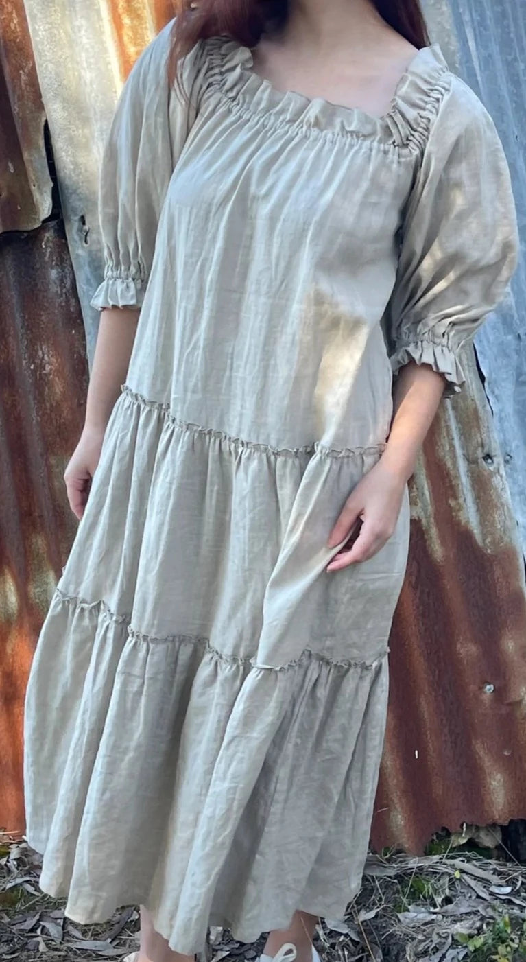 Valentina Ruffle Dress