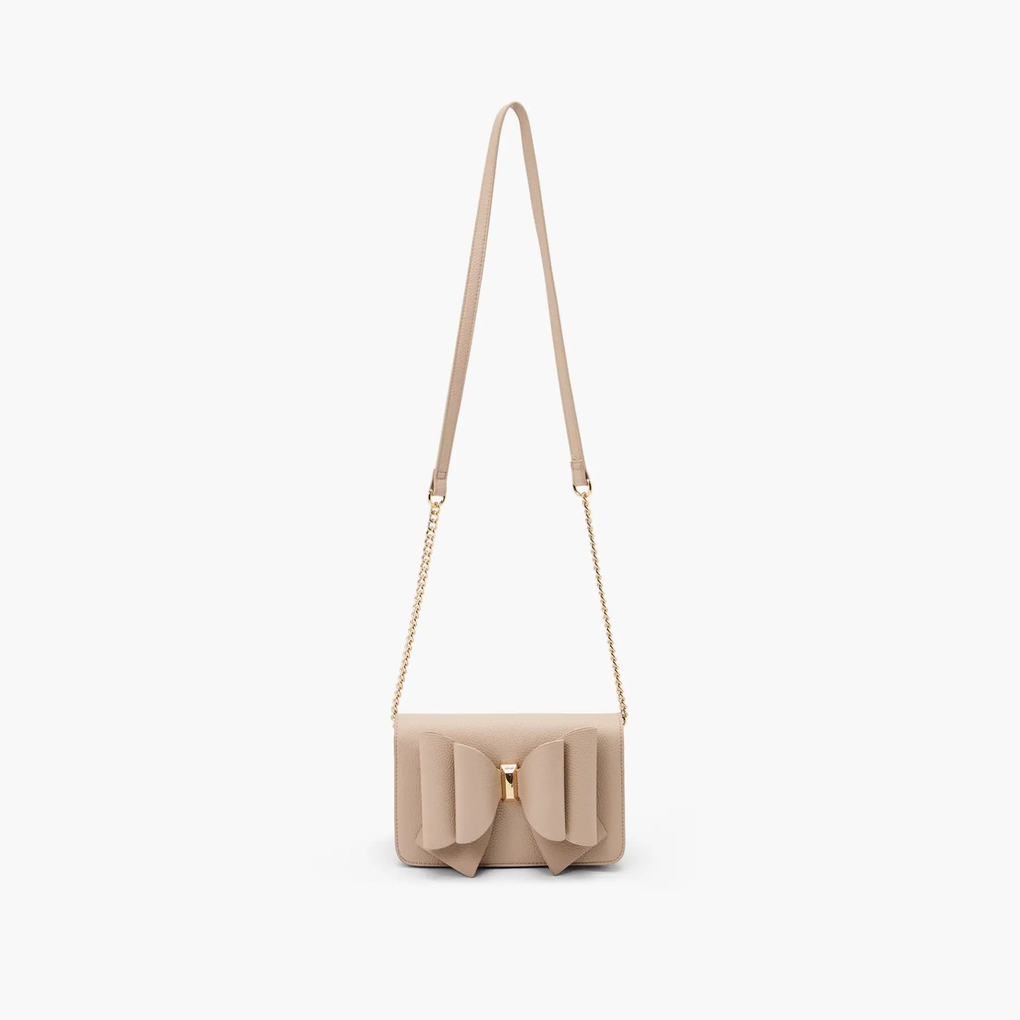 Jane Overflap Bow Crossbody  Bag