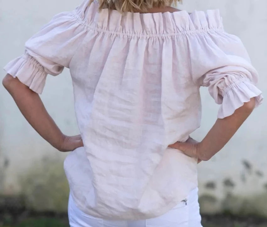 Bella Linen Top