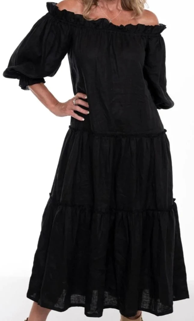 Valentina Ruffle Dress
