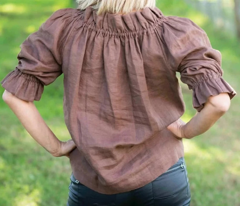 Bella Linen Top