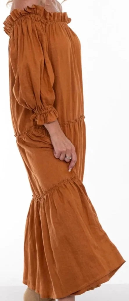 Valentina Ruffle Dress