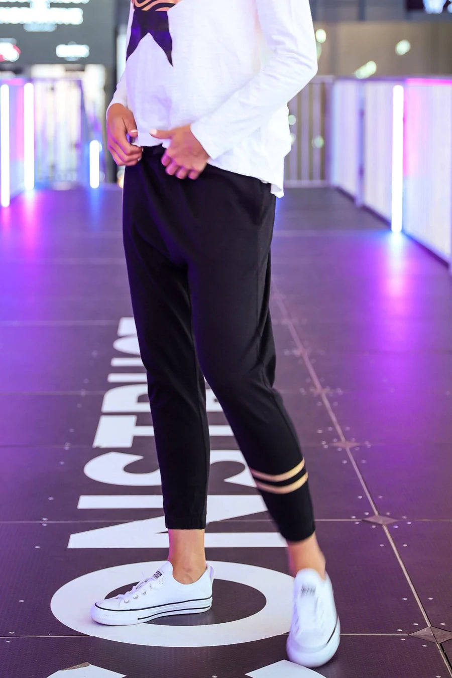 Golden Stripes Jogger