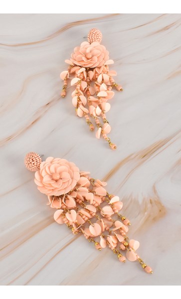 Harlow Sequin Flower Earrings