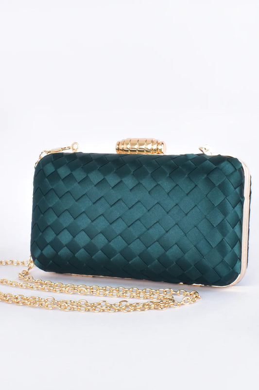 Aurelia Satin Plait Structured Case