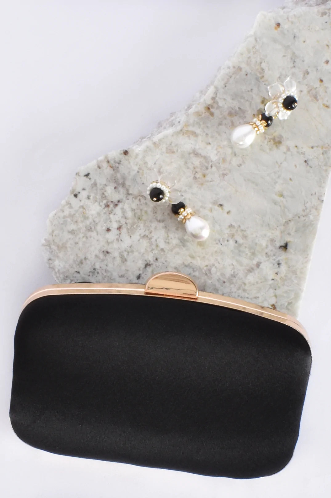 Alayna Satin Clutch