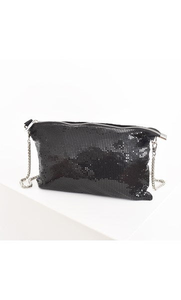 Chain Mesh Slouch Small Bag