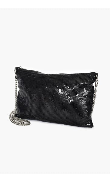 Chain Mesh Slouch Small Bag