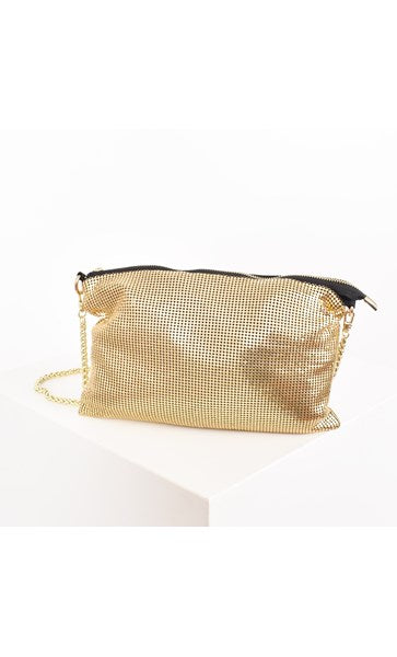 Chain Mesh Slouch Small Bag