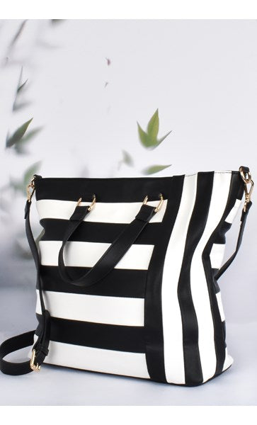 Dahlia Striped Tote