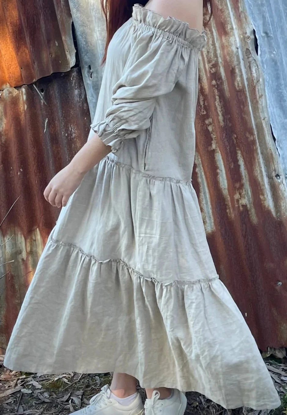 Valentina Ruffle Dress