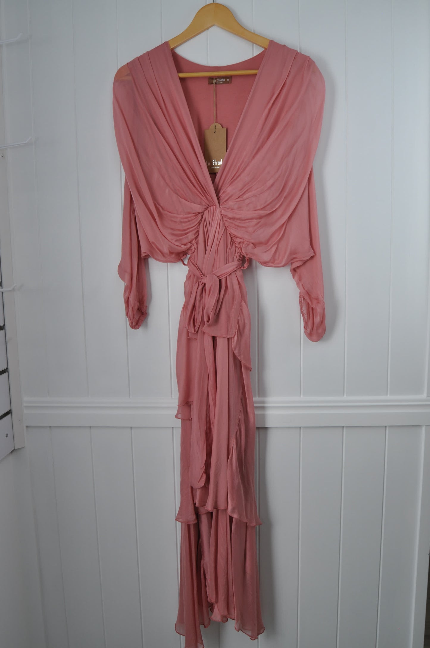 Dress Cross Over Neckline