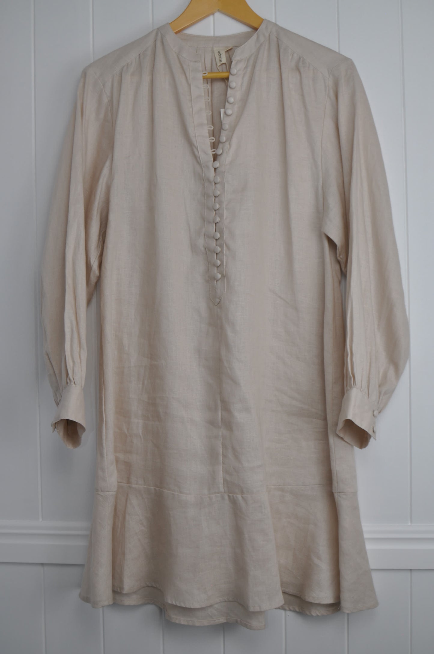 Autumn Linen Dress