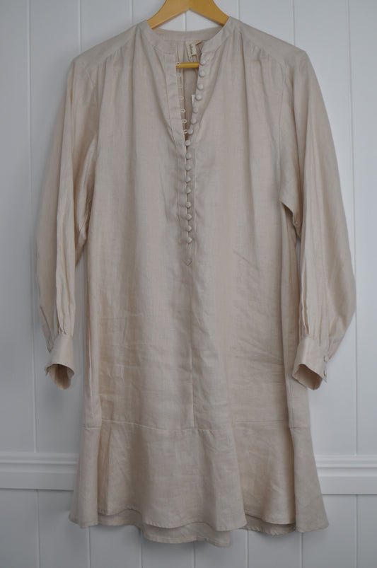 Autumn Linen Dress