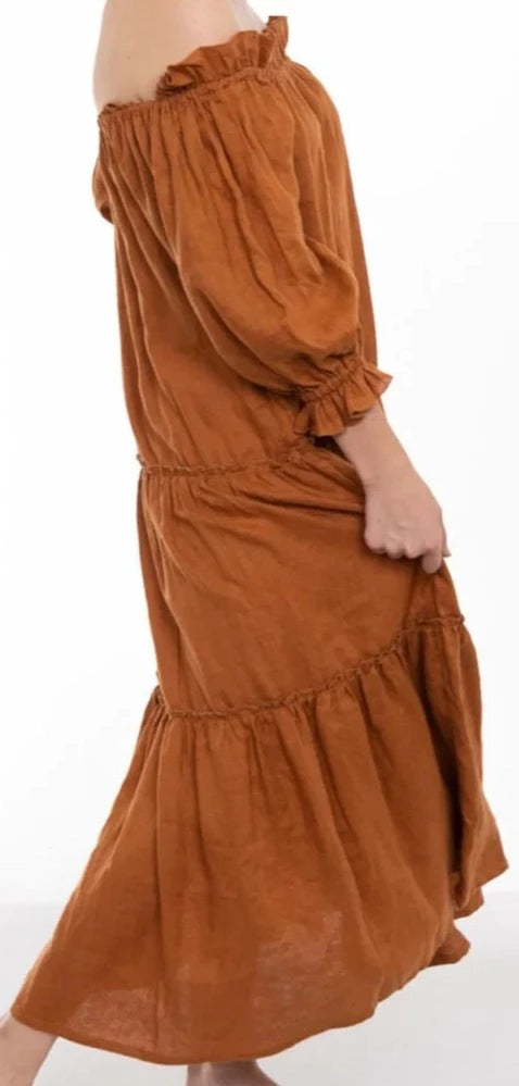 Valentina Ruffle Dress