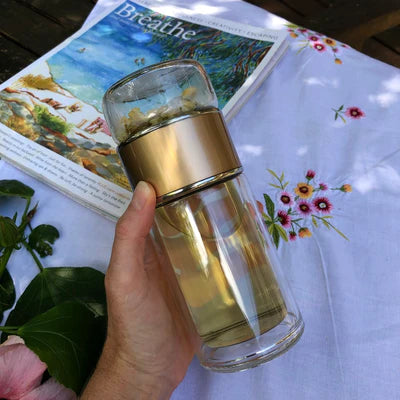 Glass Tea Bottle