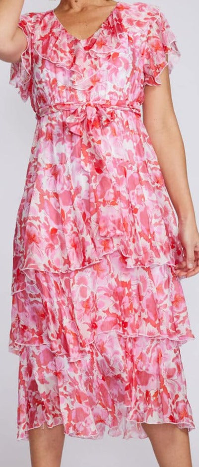 Floral Frill Dress