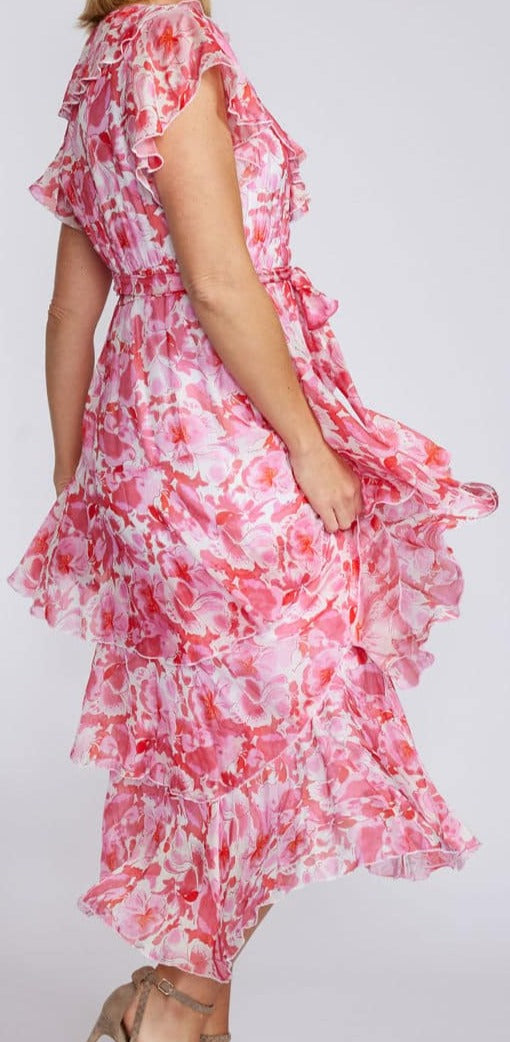 Floral Frill Dress