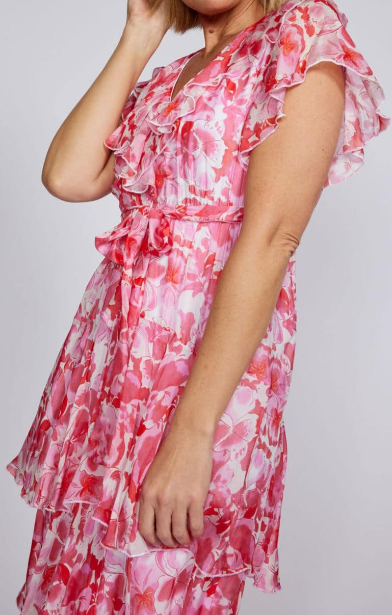 Floral Frill Dress