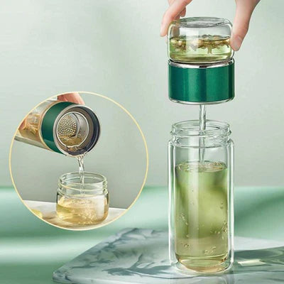 Glass Tea Bottle