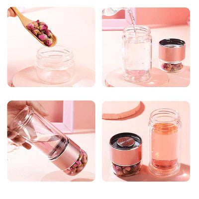 Glass Tea Bottle