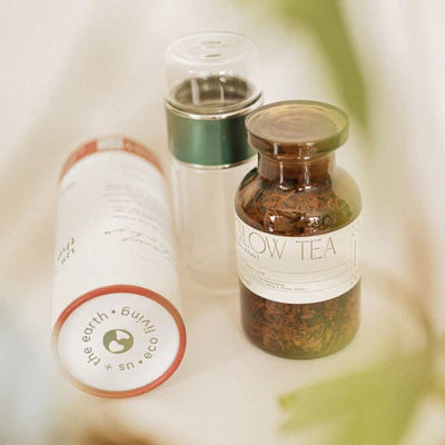 Glass Tea Bottle