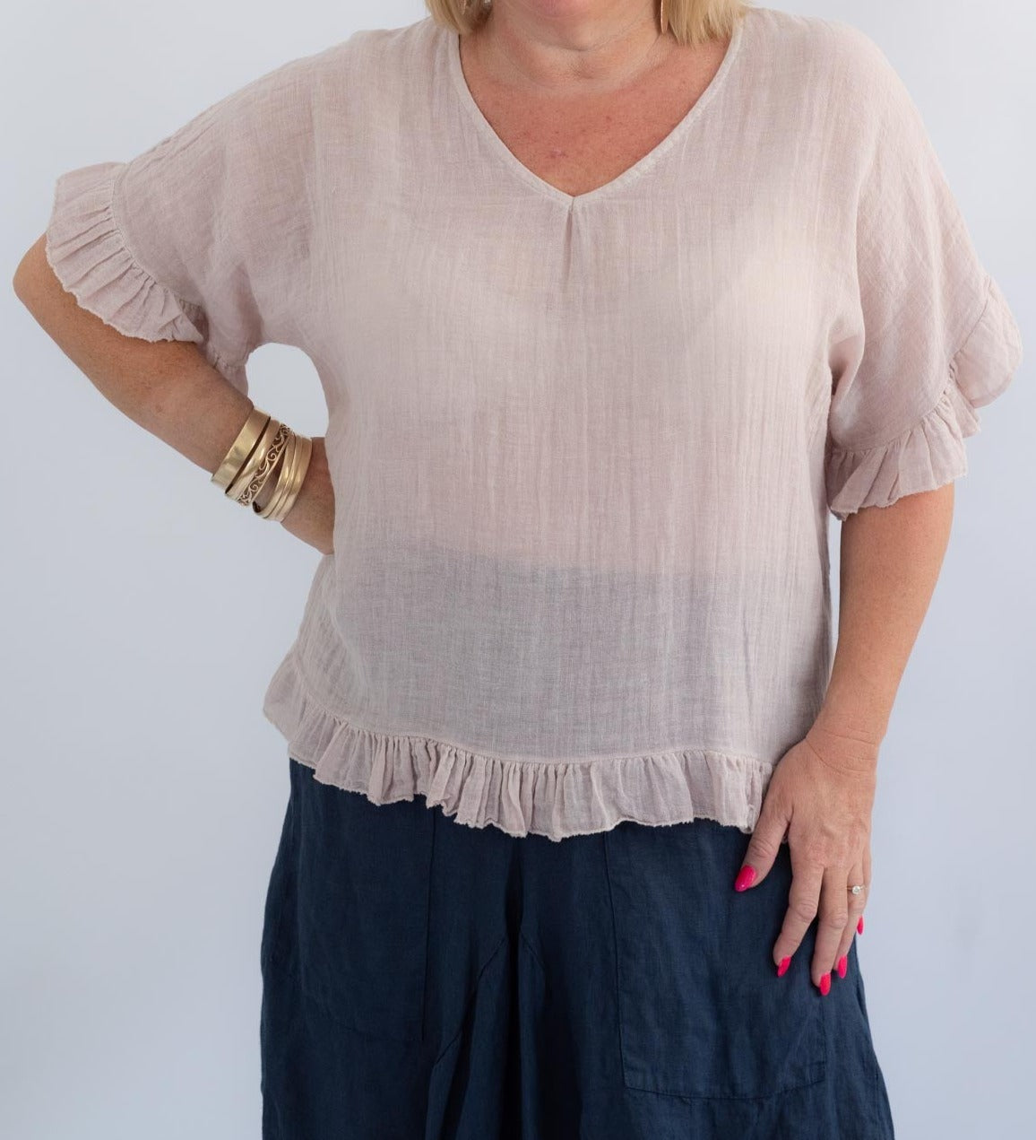 Temple Italian Blouse
