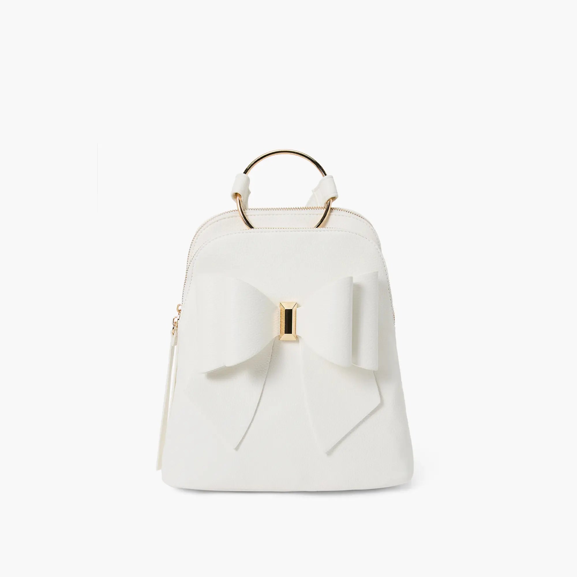 Jasmine Spring Ring Bowtie Backpack – Her Wardrobe Boutique
