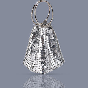 Bling Glam Mesh Evening Bag