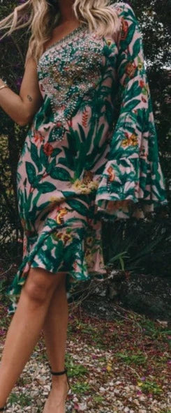 Friends Forever One Shoulder Dress