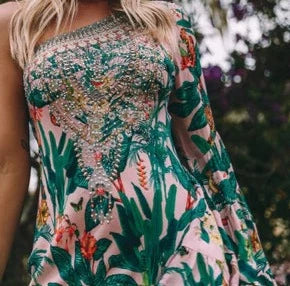 Friends Forever One Shoulder Dress