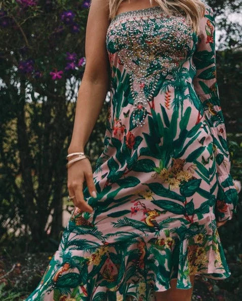 Friends Forever One Shoulder Dress