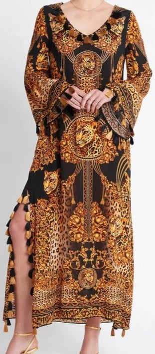 Golden Lady Long Tunic with Tass