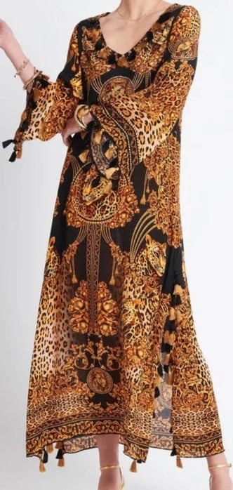 Golden Lady Long Tunic with Tass